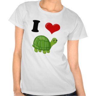 I Love Turtles Shirt
