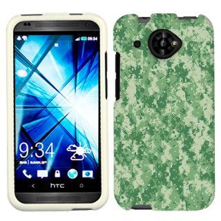 HTC Desire 601 Digital Camo Green Phone Case Cover Cell Phones & Accessories