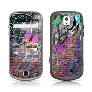 Butterfly Wall Design Protective Skin Decal Sticker for Samsung Intercept SPH M910 Cell Phone Cell Phones & Accessories