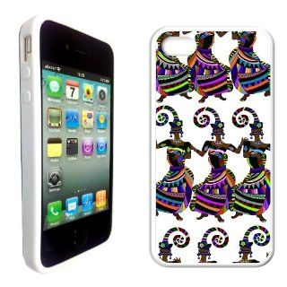 Dance White Silcon White Bumper iPhone 4 Case Fits iPhone 4 & iPhone 4S Cell Phones & Accessories