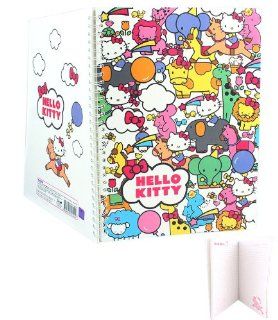 Hello Kitty Notebook Ribbon Line Paper Circus Animal Spiral  Composition Notebooks 