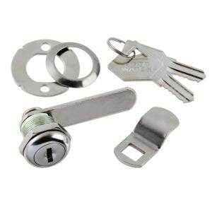 First Watch Security 5/8 in. Chrome Cabinet and Drawer Utility Cam Lock 1358