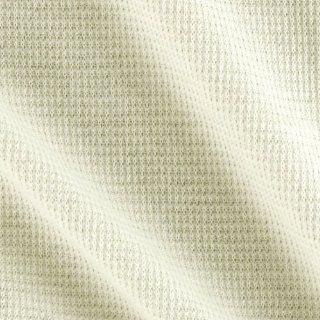 Sheer Cotton Thermal Knit White Fabric
