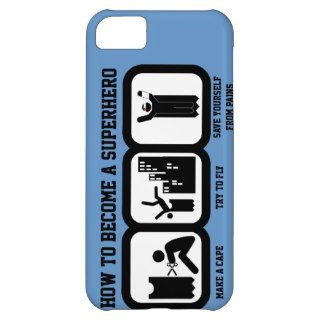 Become a Superhero iPhone 5C Cases