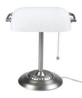 Living Accents Bankers Lamp 13.5" high (34.3cm)   Desk Lamps