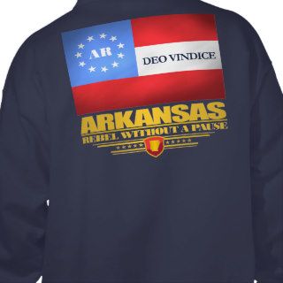 Arkansas Rebel Without A Pause 2 Hoodie