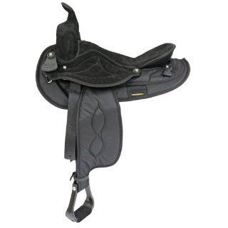 16" 17" Cordura Saddle for the Gaited Horse by Big Horn   605 16inch Black  Sports & Outdoors