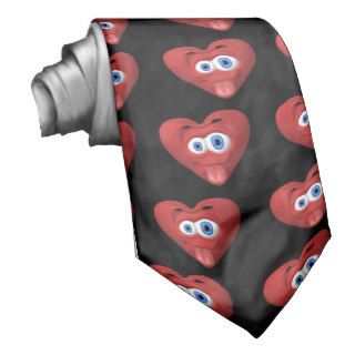 Raspberry Valentines Day Tie