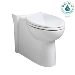 American Standard Yorkville Right Height Elongated Pressure Assisted Toilet Bowl Only in White 3703.001.020