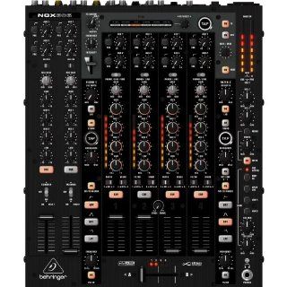 Behringer NOX606 PRO Mixer Premium 6 Channel DJ Mixer with Optical VCA Crossfader, Beat Syncable FX, VCFs and USB Interface Musical Instruments