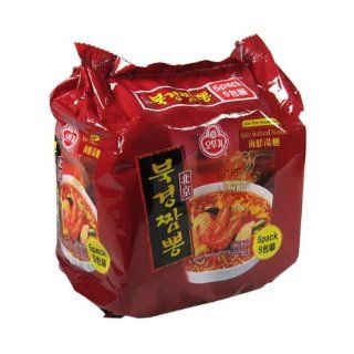 Ottogi Bookgyung Champong (5pc/pack) 오뚜기 북경 짬뽕 멀티팩  Gourmet Food  Grocery & Gourmet Food