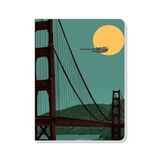 ECOeverywhere San Fran Clipper Journal, 160 Pages, 7.625 x 5.625 Inches, Multicolored (jr12103)  Hardcover Executive Notebooks 