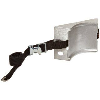 Talboys 715 Aluminum Cylinder Wall Bracket with Strap, 1.875" Length x 8.125" Width x 4.625" Height Science Lab Instruments