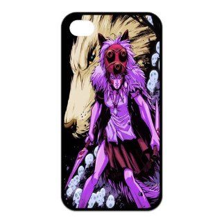 Mystic Zone Princess Mononoke iPhone 4 Case for iPhone 4/4S Cover KEK1161 Cell Phones & Accessories