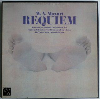 Mozart Requiem k. 626 Viena State Opera Hermann Scherchen conductor Music