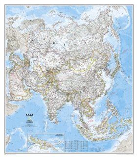 Asia Classic [Laminated] (National Geographic Reference Map) (Reference   Continents) National Geographic Learning National Geographic Learning 9780792250142 Books
