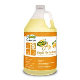 OdoBan 977262 G4 RTU Air Liquid Freshener, Lemon Scent, 1 Gallon Bottle Odoban Citrus