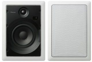 Pioneer S IW631 LR Custom Series 6.5 Inch Rectangular In Wall Speakers (Pair) (Discontinued by Manufacturer) Electronics