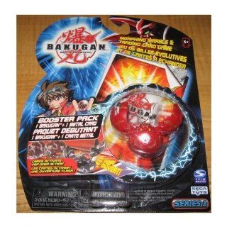 Bakugan Booster Red (Pyrus) FEAR RIPPER Toys & Games