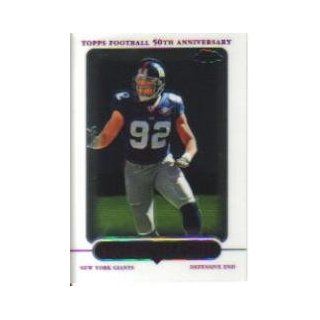2005 Topps Chrome #82 Michael Strahan Sports Collectibles