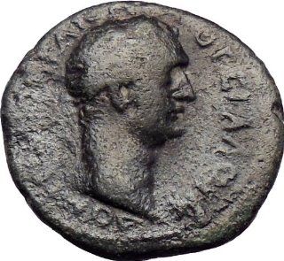Domitian and wife Domitia 81AD Thessalonica, Macedonia Rare Ancient Roman Coin 