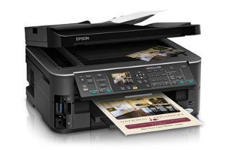 Epson WorkForce 633 All in One Printer (C11CB06211)  Inkjet Multifunction Office Machines  Electronics