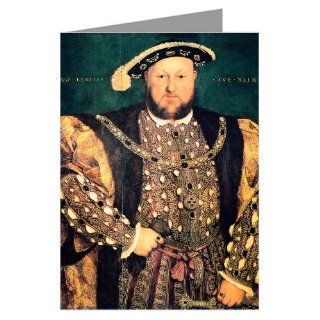 Hans Holbein The Younger Fine Art Painting Titled Henry VIII, 1540 Greeting Card Boxed Set Health & Personal Care