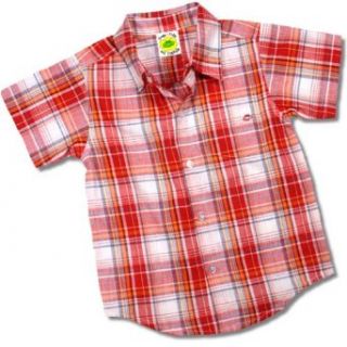 Baby & Toddler "Darrell" Plaid Short Sleeve Shirt Clothing