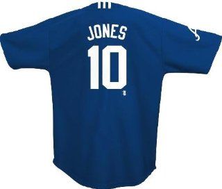 Atlanta Braves Chipper Jones Adidas Youth Player Jersey   X Large  Sports Fan Jerseys  Sports & Outdoors