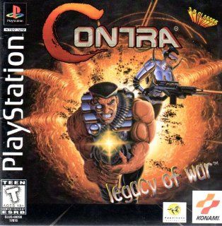 Contra   Legacy of War PS1 Instruction Booklet (Sony Playstation Manual ONLY   NO GAME) Pamphlet   NO GAME INCLUDED 