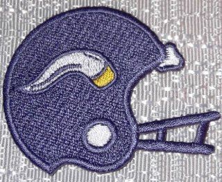 NFL Vintage Minnesota VIKINGS Logo Helmet Embroidered PATCH 