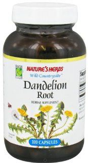 Natures Herbs Dandelion Root, 100 Capsules 100 capsules Health & Personal Care