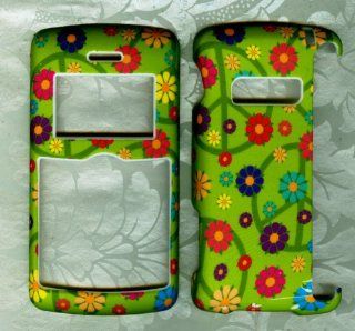 Green peace Daisey Rubberized Case LG ENV 3 VX 9200 Cell Phones & Accessories