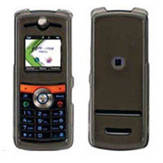 Fits Motorola VE240 Hard Plastic Snap on Cover Transparent Smoke Cricket, MetroPCS Cell Phones & Accessories