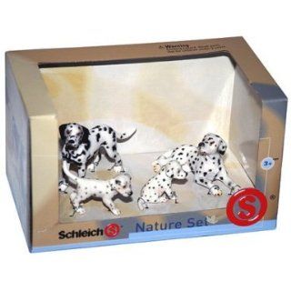 Schleich Dalmation Family Set, Small Toys & Games