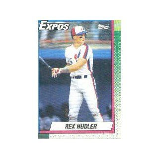 1990 Topps #647 Rex Hudler Sports Collectibles