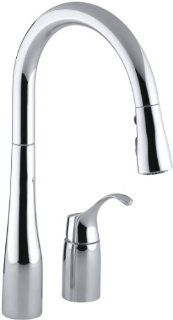KOHLER K 647 CP Simplice Pull Down Kitchen Sink Faucet, Polished Chrome   Touch On Kitchen Sink Faucets  