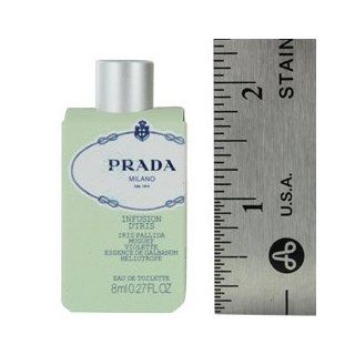 Prada Infusion D'Iris FOR WOMEN by Prada   0.27 oz EDT Mini  Prada Perfume  Beauty