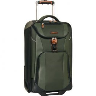 Timberland Luggage River Valley 21 Inch Rolling Expandable Upright, Olive, One Size Clothing