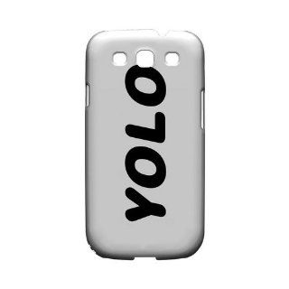 Rounded YOLO   Geeks Designer Line YOLO Series Hard Case for Samsung Galaxy S3 Cell Phones & Accessories