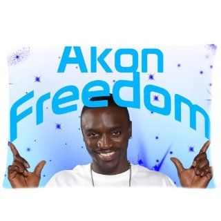 Custom Akon Pillowcase Standard Size 20x30 Soft Pillow Cover Case PGC 627  