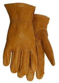 Midwest Gloves and Gear 650 M, Genuine American Bison Gloves, USA Made, Medium   Work Gloves  