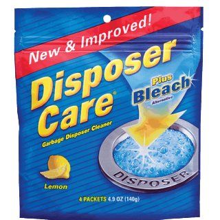 Disposer Care Garbage Disposer Cleaner, Lemon, 4 ct 2 pack  