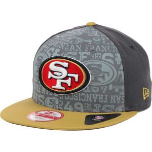 San Francisco 49ers New Era 2014 NFL Draft Graphite 9FIFTY Snapback Cap