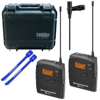 Sennheiser EW 112PG3 Wireless Lav Mic (B Band) w/ Custom SKB Hard Case & Ties Musical Instruments