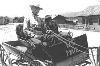 Photo Mail Wagon Penasco New Mexico 1940   Photographs