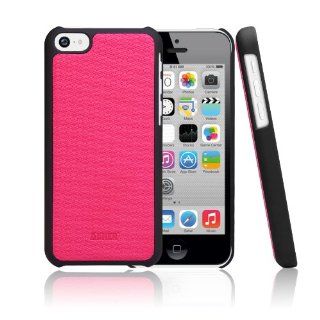 [EASY GRIP] Anker iPhone 5C Case Ultra Slim Rubber Finished Matte Hard Case (Pink) Cell Phones & Accessories