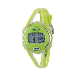 Timex Womens T5K656 Ironman Sleek 50 Lap Lime Resin Strap Watch at  Women's Watch store.