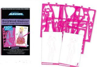 Project Runway Hollywood Glamour Fashion Design Sketch Portfolio Toys & Games