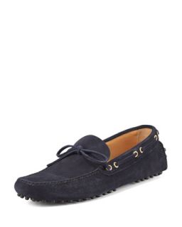 Classic Suede Driver, Navy   Car Shoe